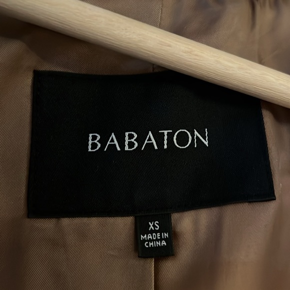 Women's Camel Hooded Coat - Picture 2 of 3